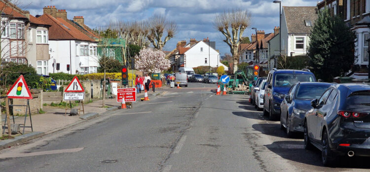 Safer crossing on Woolstone / Cranston / Houston Rd junction